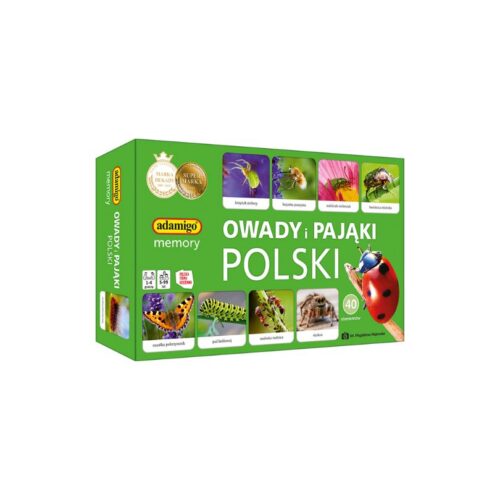Owady i pająki - Memory - Adamigo