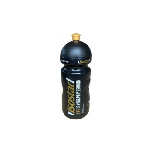 Bidon pull-push Isostar Finisher 650 ml czarno-złoty
