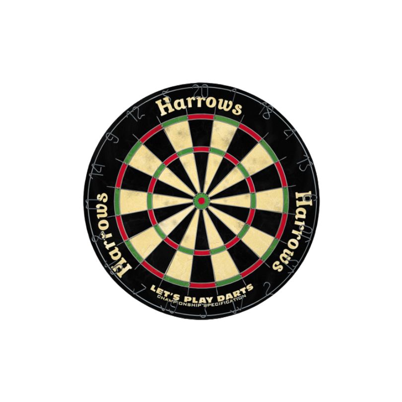 Tarcza do darta sizalowa Harrows Lets Play Darts Game Set