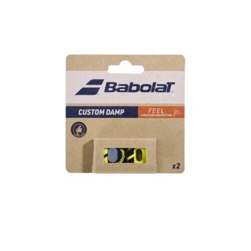 Tłumik drgań Babolat Custom x 2 700130  czarno-żółty