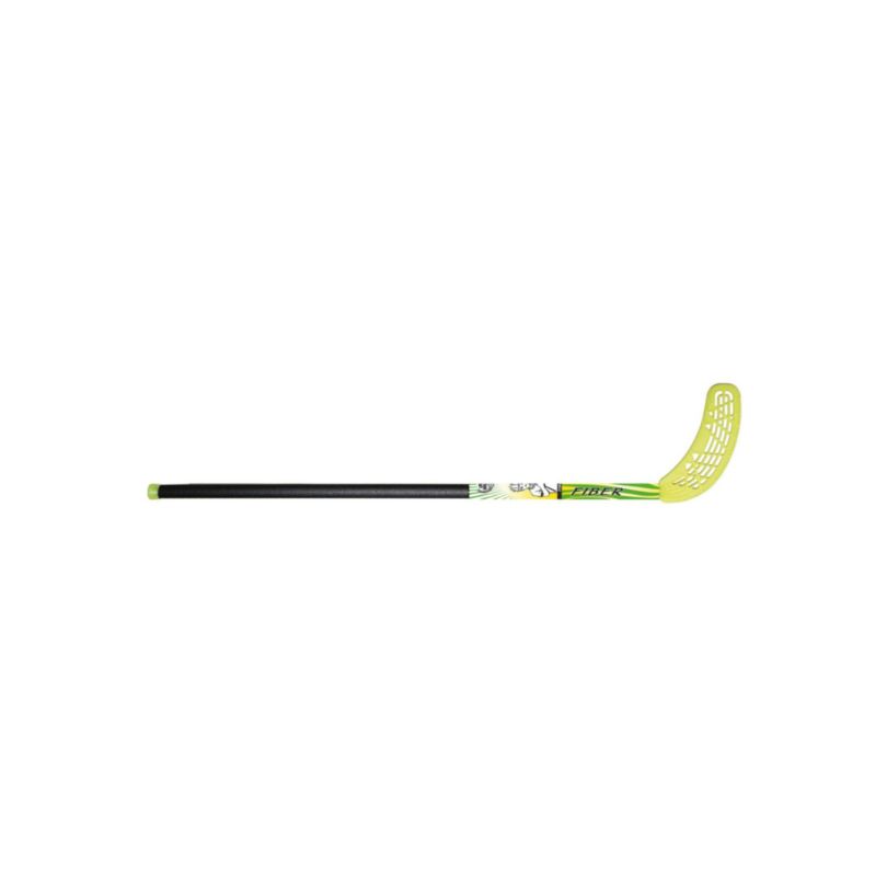 Kij do unihokeja Fiber 95 cm żółty