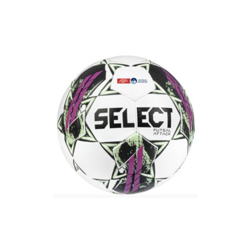 Piłka halowa futsal Select Attack biało-zielony