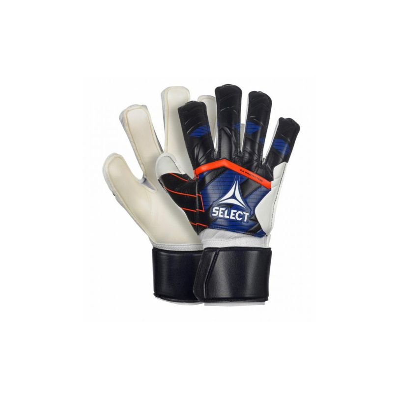 Rękawice bramkarskie Select 04 Protection v24 6 biało-niebieskie