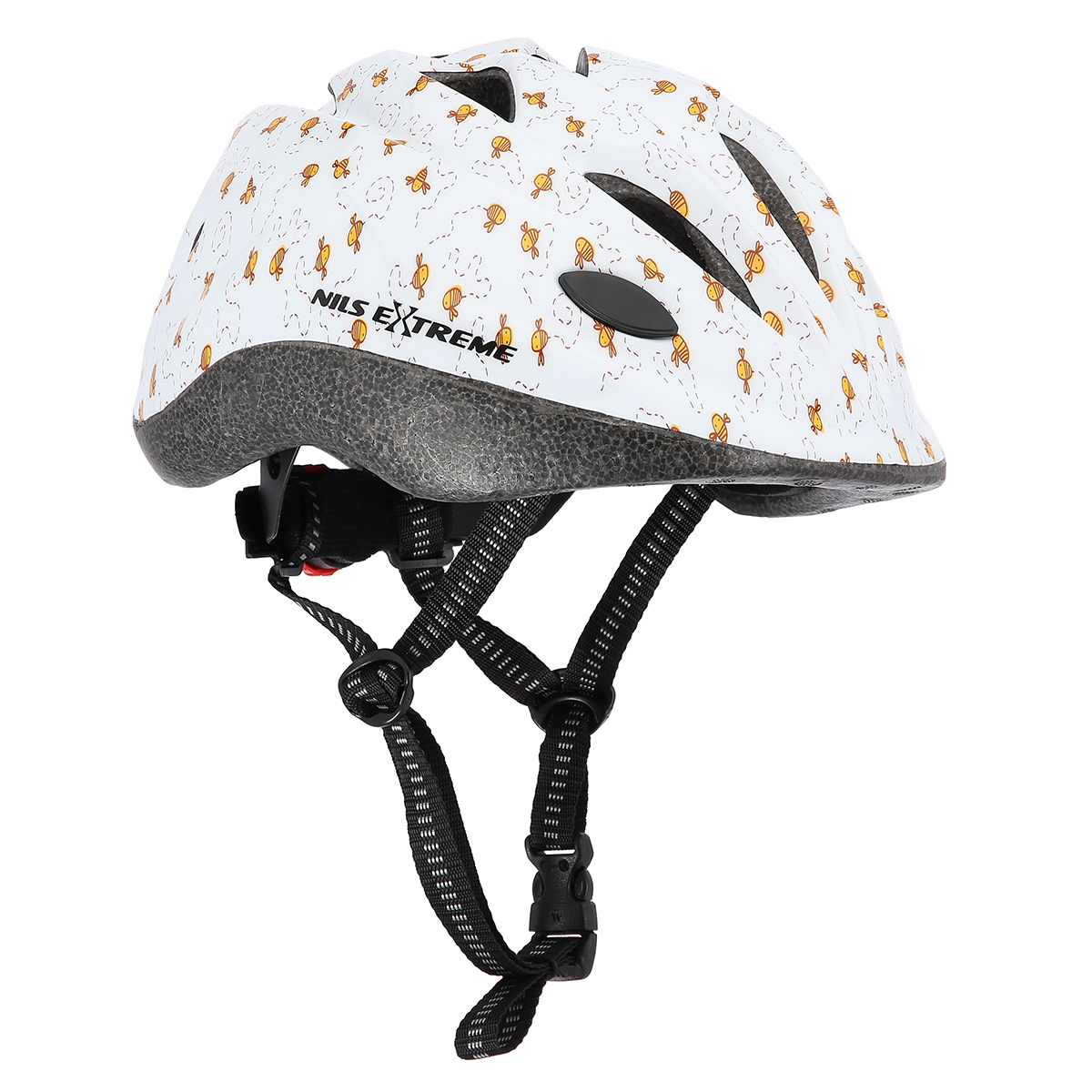 MTV65 BIAŁY ROZM. M (49-58 cm) KASK NILS EXTREME