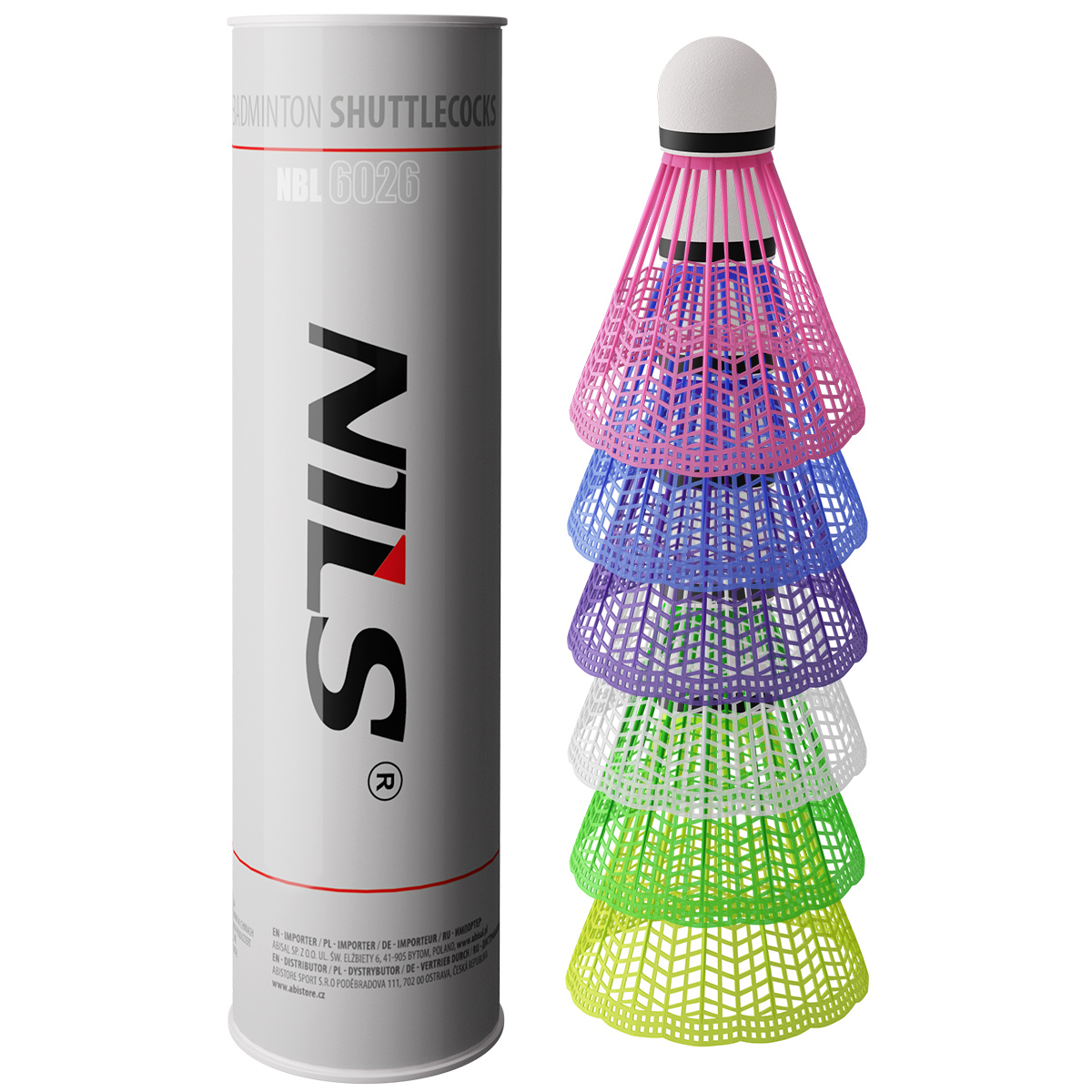 NBL6026 LOTKI NYLON MULTICOLOR 6 SZT. NILS