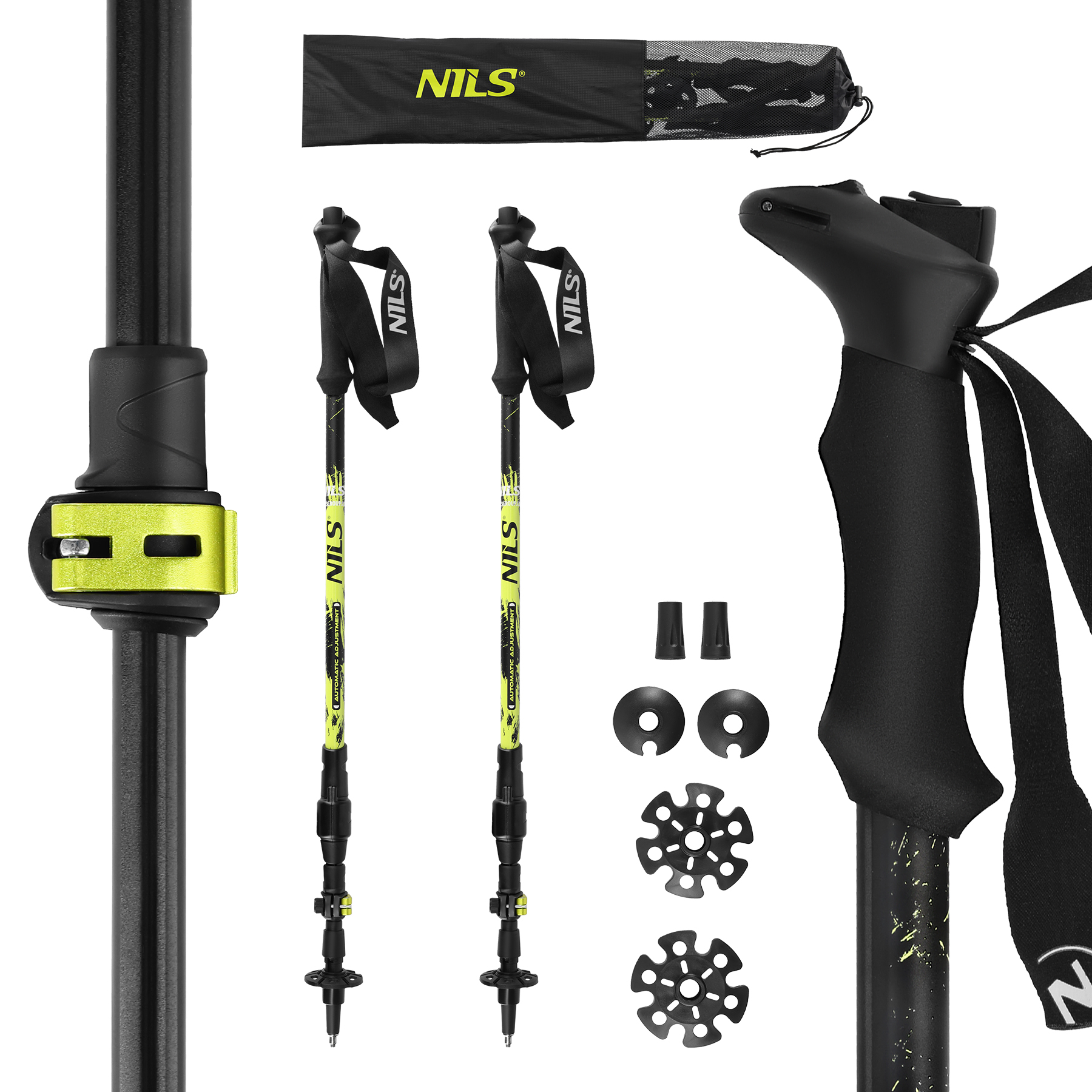 TK8608 KIJE TREKKINGOWE AUTOMATYCZNE NILS