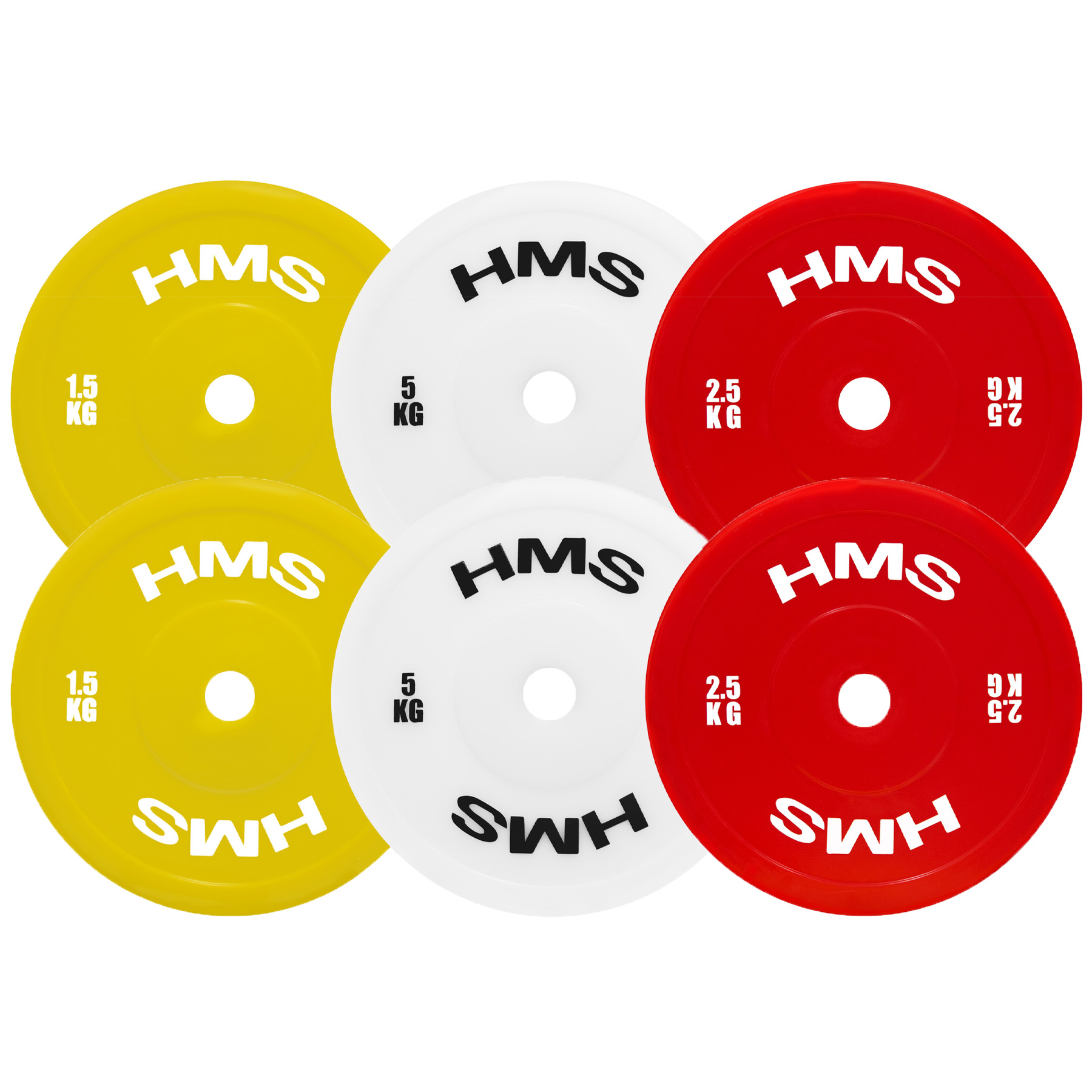 TPP01 (2 x 1.5 KG) YELLOW TALERZ OLIMPIJSKI TECHNICZNY PE 2 x 1.5 KG HMS