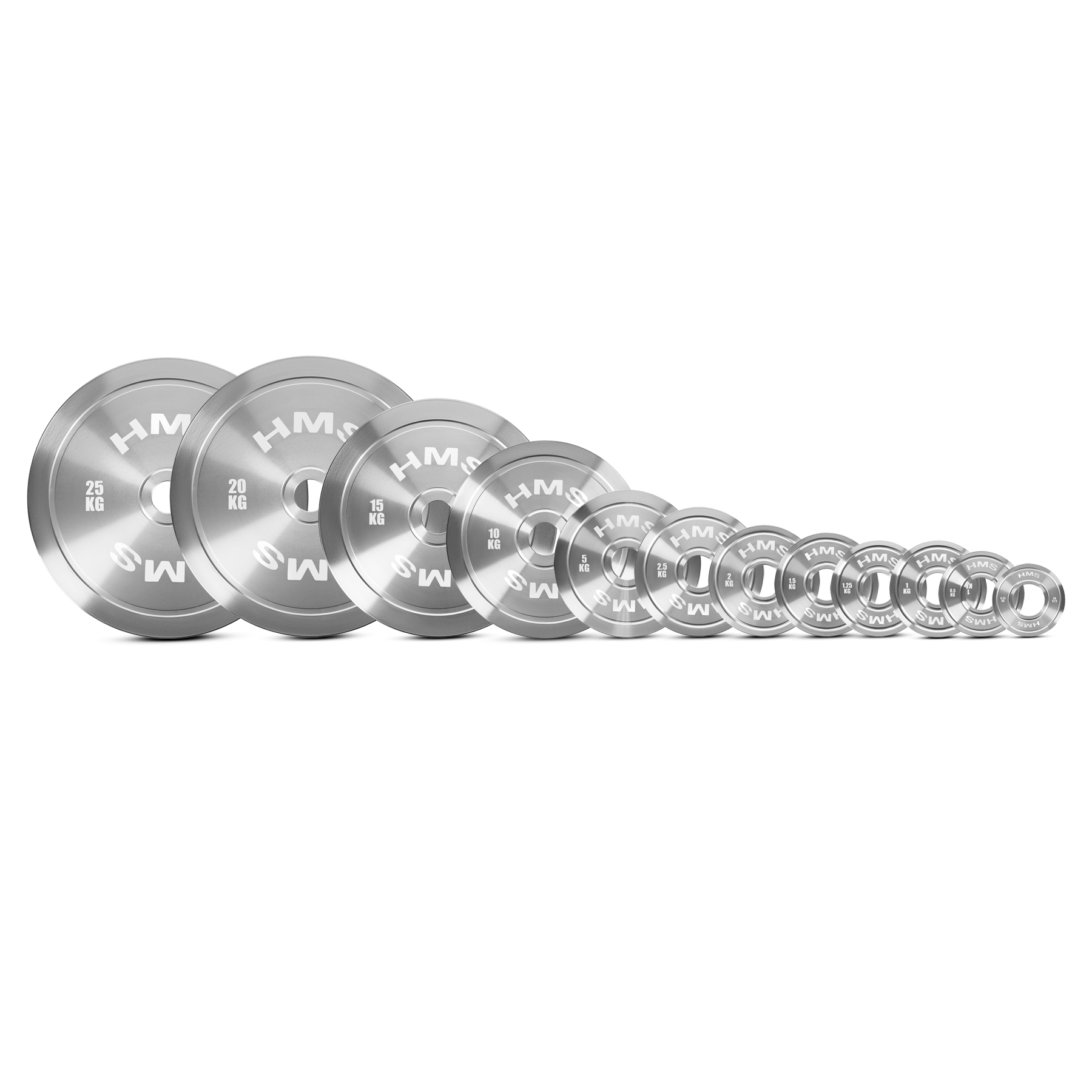 TOS250 TALERZ OLIMPIJSKI STALOWY KALIBROWANY 25 KG HMS