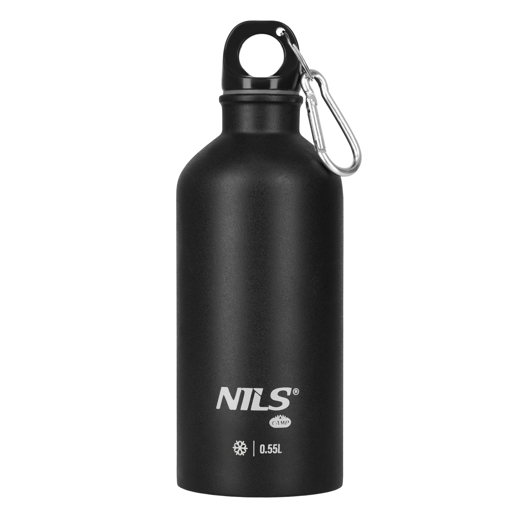 NC3801 BUTELKA TURYSTYCZNA 550ML CZARNA NILS CAMP