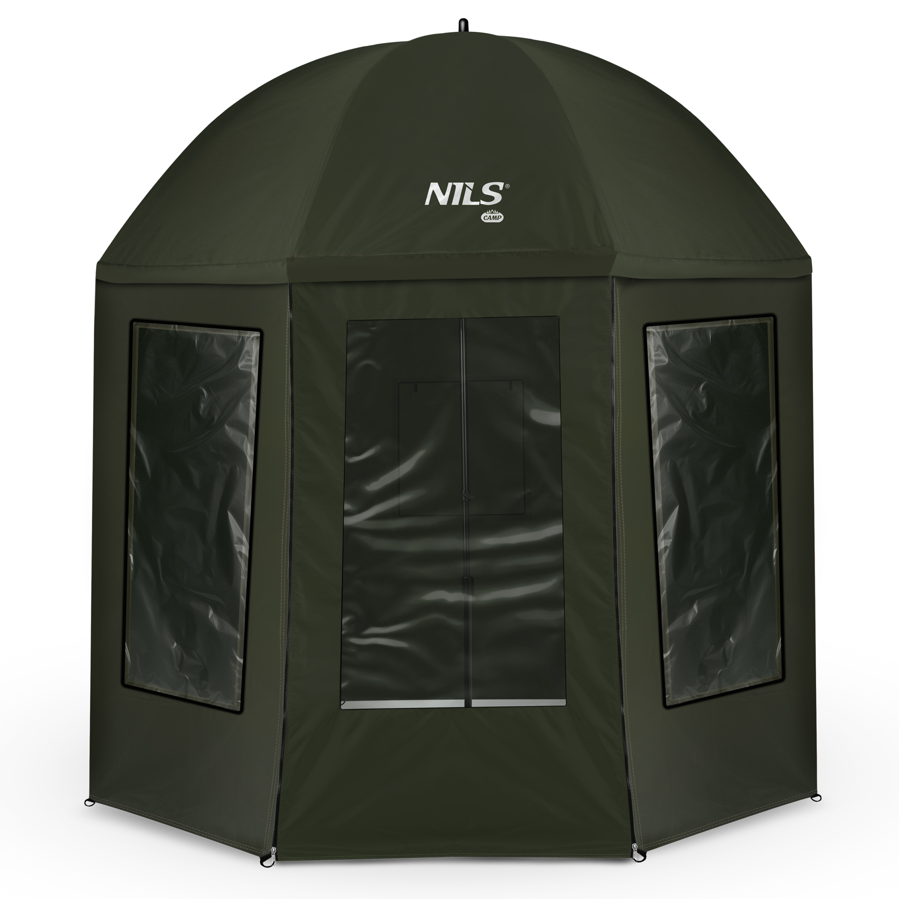 NC4701 PARASOL WĘDKARSKI Z PEŁNĄ OSŁONĄ NILS CAMP