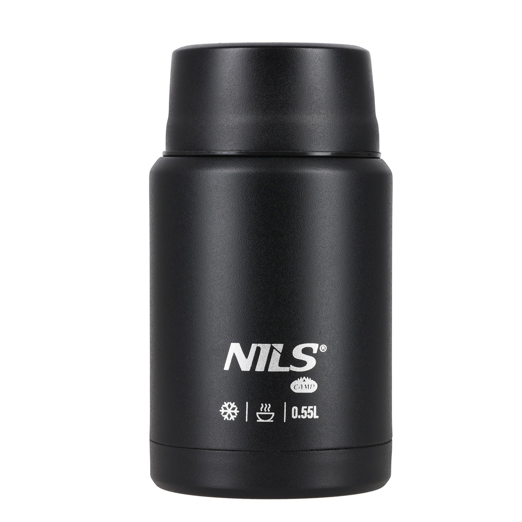 NC3807 TERMOS OBIADOWY 550ML CZARNY NILS CAMP