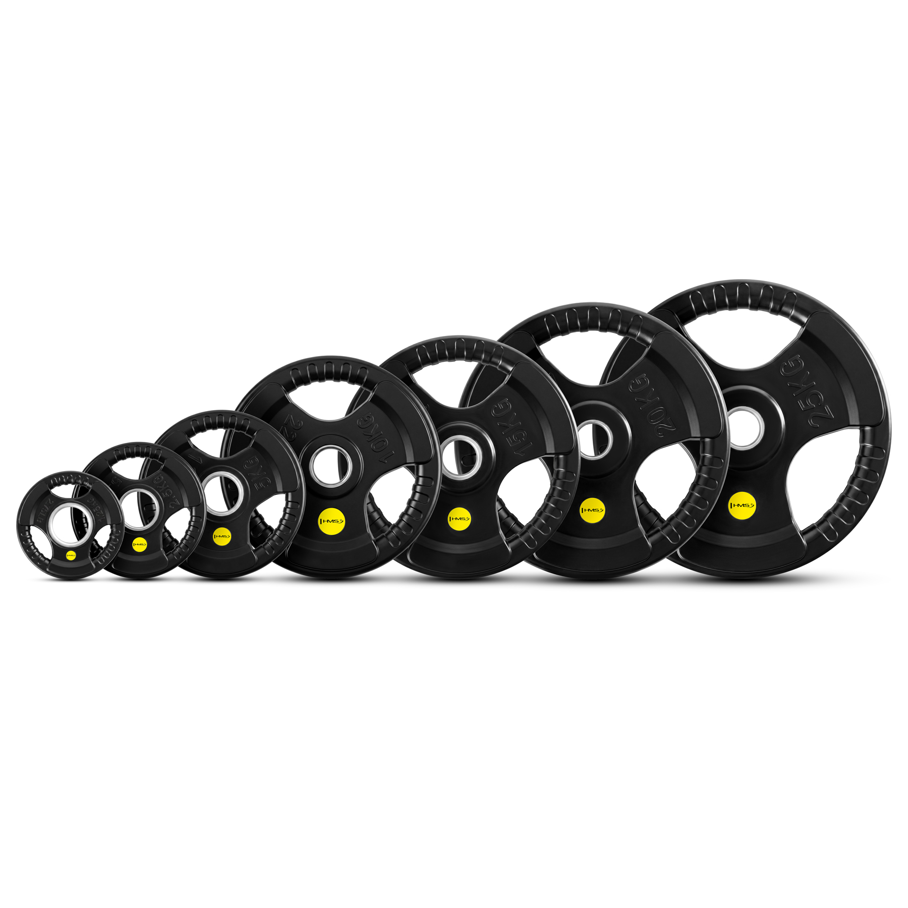 TOK15 PRO TALERZ OLIMPIJSKI OGUMOWANY 15 KG HMS